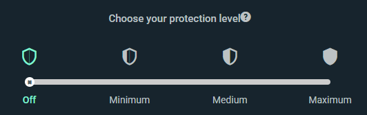 The protection level slider in the Mod Tools for Streamlabs Cloudbot.